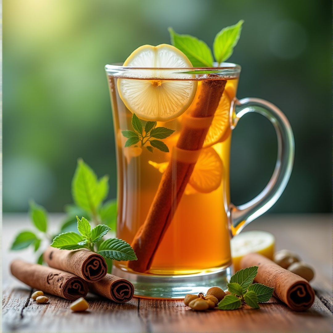 Herbal tea with cinnamon and ginger – Glucotonic lifestyle