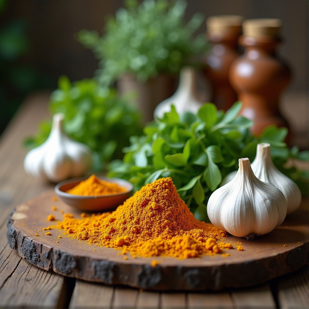 Rustic herbs and greens – Gluco Care lifestyle