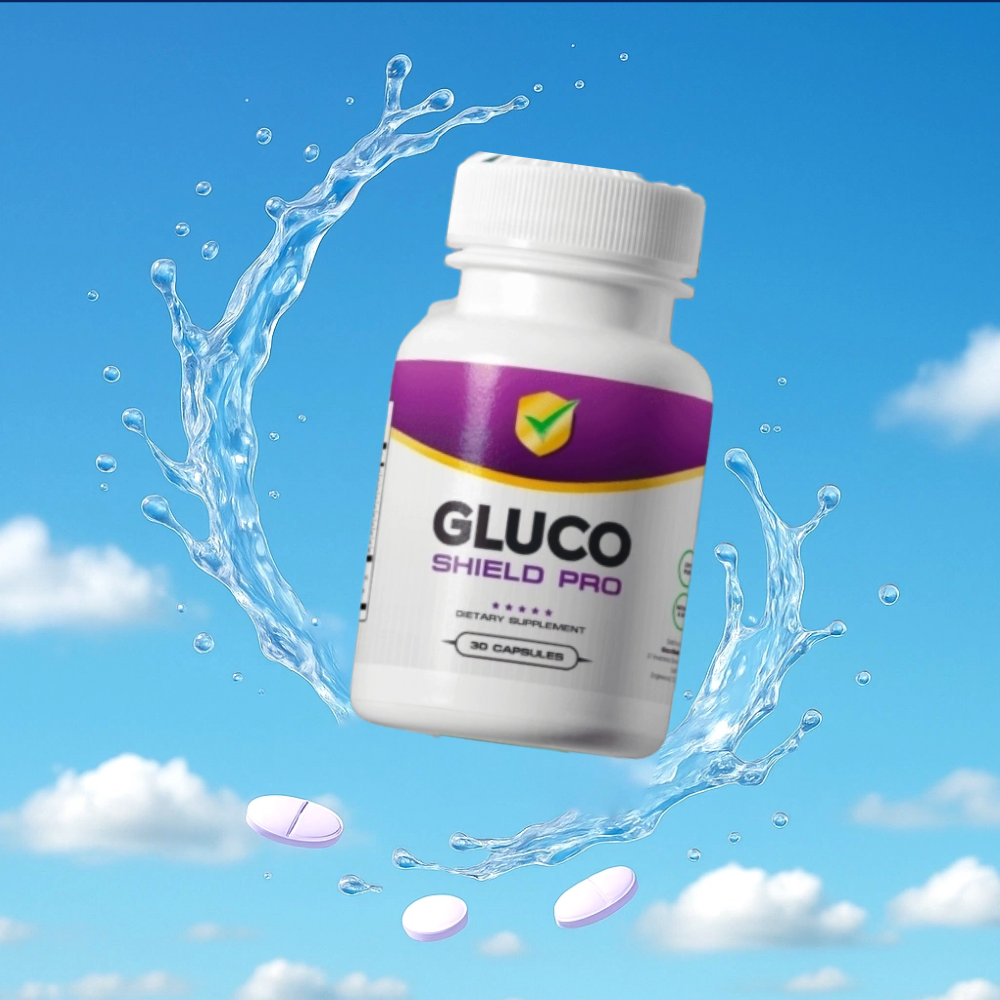 GlucoShield Pro Supplement Bottle