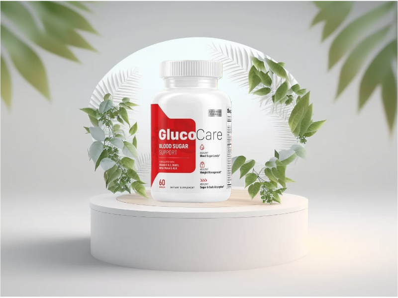 Gluco Care supplement bottle